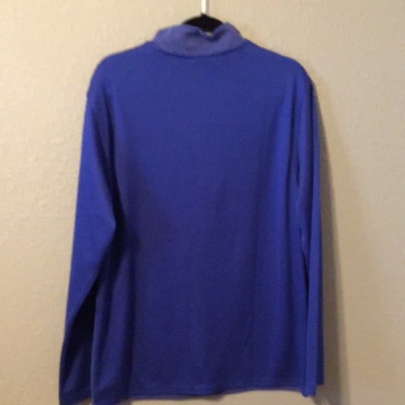 NHL St Louis Blues partial zip Pullover Size Medium - Picture 5 of 6
